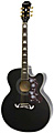 EPIPHONE EJ-200CE BK GLD